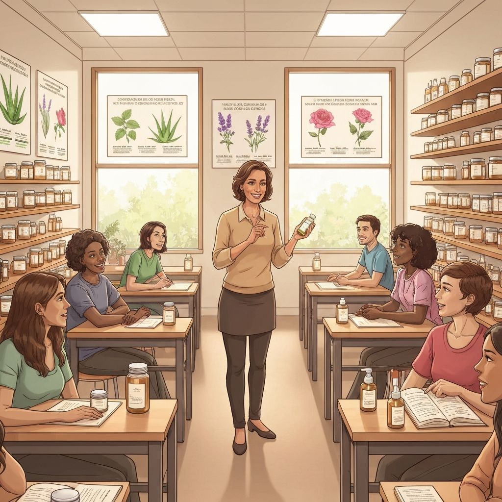 Educación sobre cosmética natural